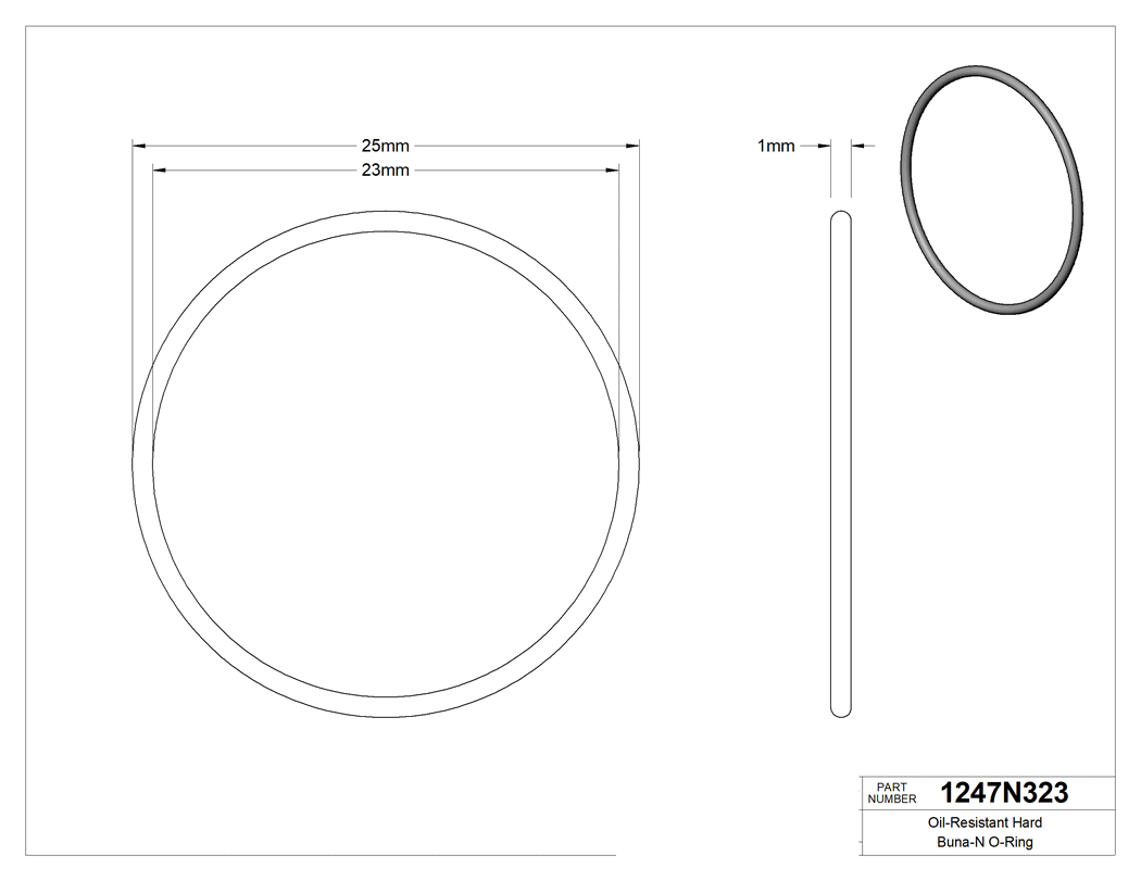 Technical drawing - 1247N323